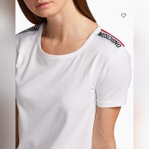 Moschino Logo-Tape T-Shirt Large